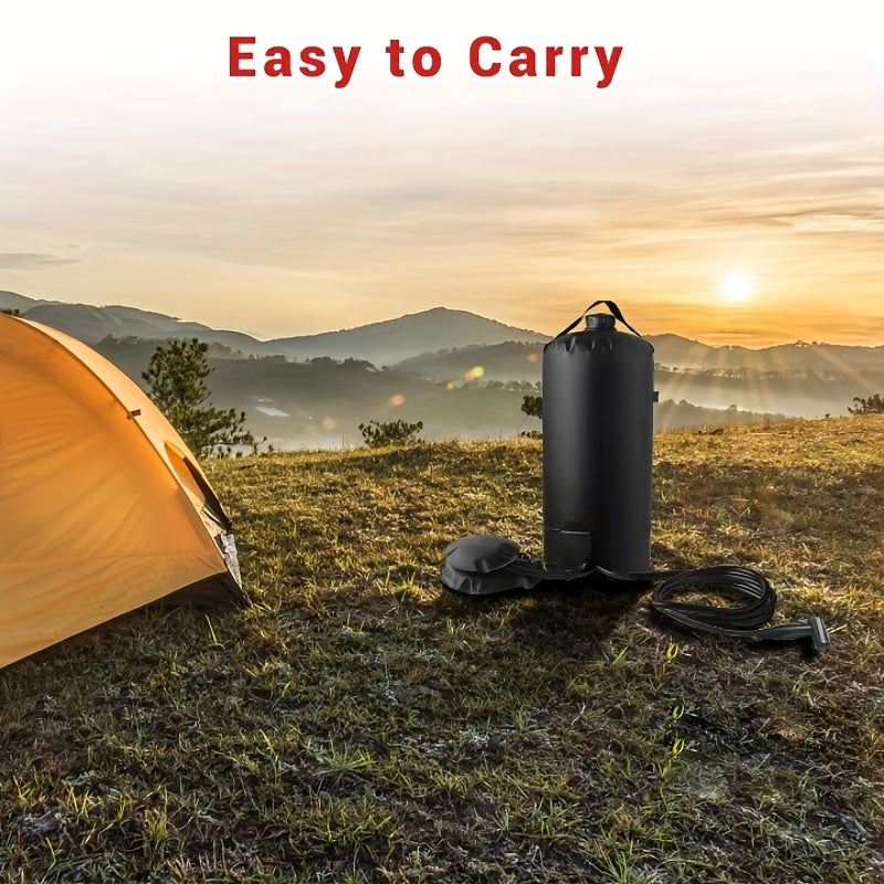 NNETM Shower Bag with Pump & Nozzle